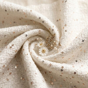 Silver Metallic Thread for Elegant Lady-Style Jackets & Skirts