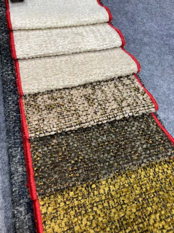 chenxin custom jacquard plain dyed velvet anti pill luxury 100% polyester sofa upholstery fabric for home textile