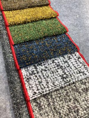 chenxin custom jacquard plain dyed velvet anti pill luxury 100% polyester sofa upholstery fabric for home textile