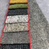 chenxin custom jacquard plain dyed velvet anti pill luxury 100% polyester sofa upholstery fabric for home textile