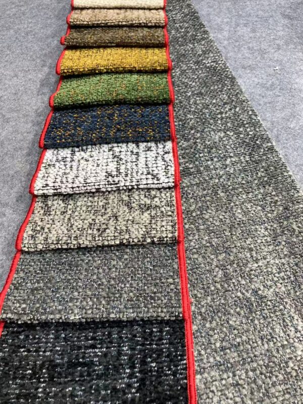 chenxin custom jacquard plain dyed velvet anti pill luxury 100% polyester sofa upholstery fabric for home textile