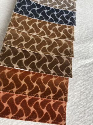 350gsm knitted jacquard velvet upholstery fabric – heavy100% polyester for luxury sofas & furniture