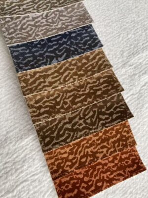 350gsm knitted jacquard velvet upholstery fabric – double faced 100% polyester for luxury sofas & cushions