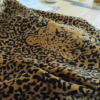 jacquard leopard velvet